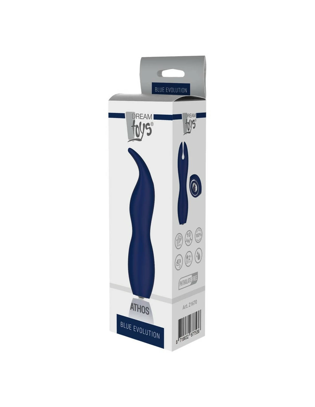 Blue Evolution Athos Multifunctionele Vibrator - Afbeelding 7