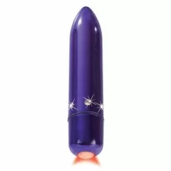 California Exotic Novelties CalExotics Crystal High Intensity Bullet Purple