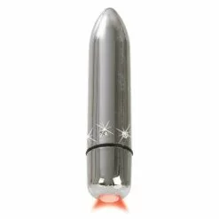 California Exotic Novelties CalExotics Crystal High Intensity Bullet Silver