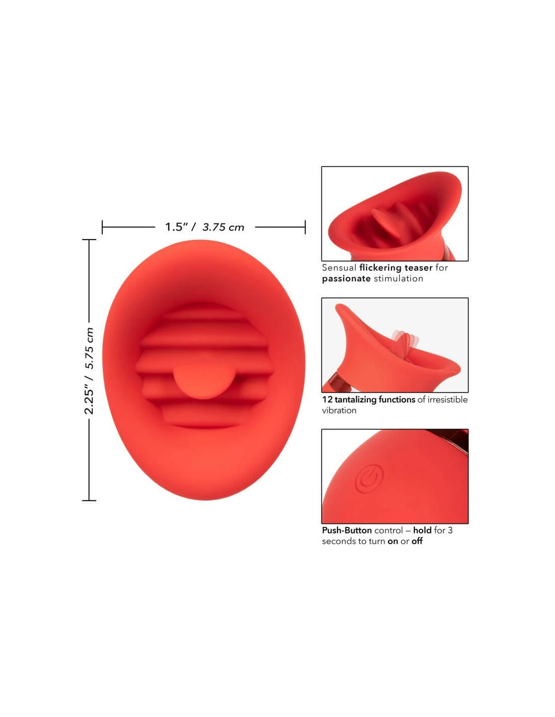 California Exotic Novelties CalExotics French Kiss Sweet Talker - Afbeelding 6