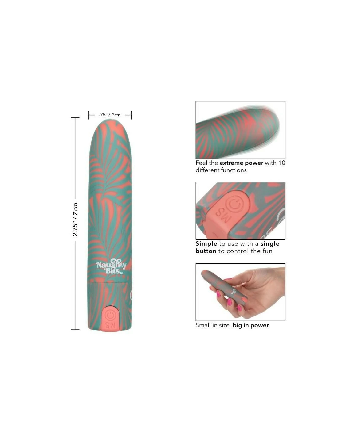 California Exotic Novelties CalExotics You Do You Mini Massager - Afbeelding 3