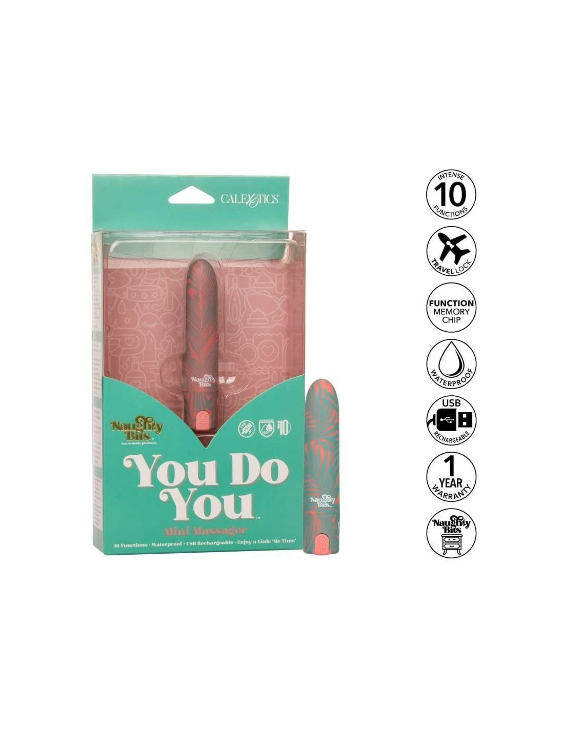 California Exotic Novelties CalExotics You Do You Mini Massager - Afbeelding 4