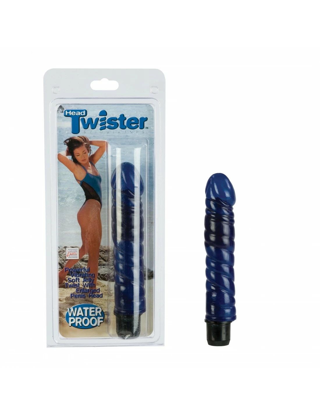California Exotic Novelties Head Twister Stimulator Blue - Afbeelding 2