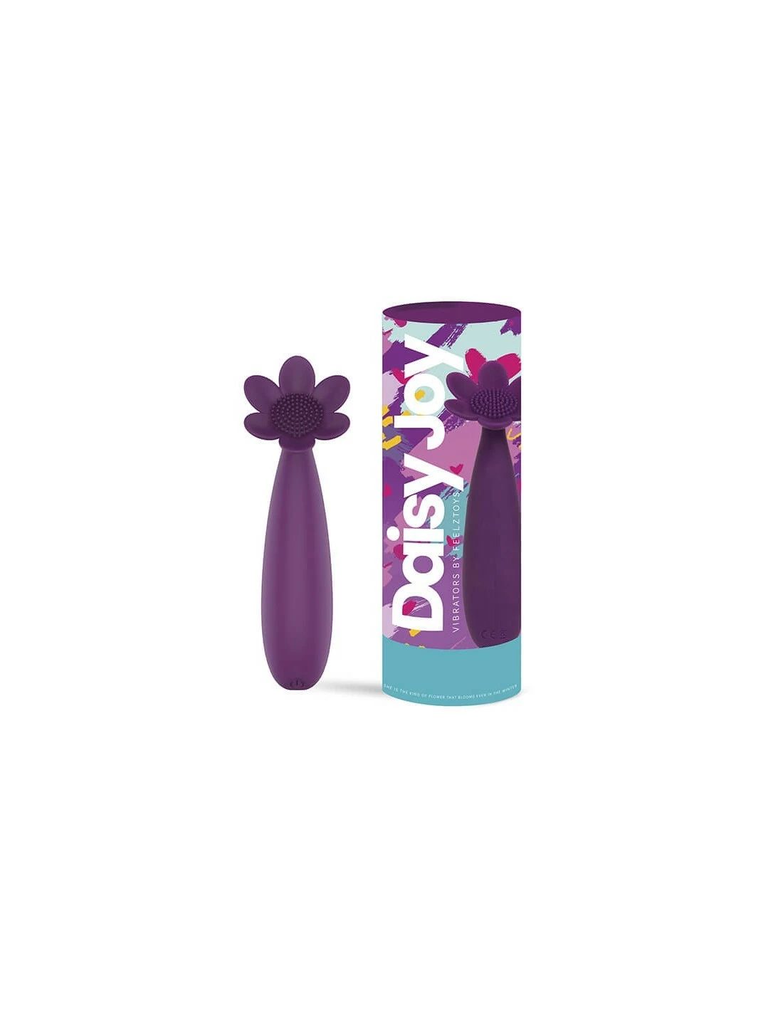 Feelztoys Daisy Joy Lay-on Vibrator Purple - Afbeelding 2