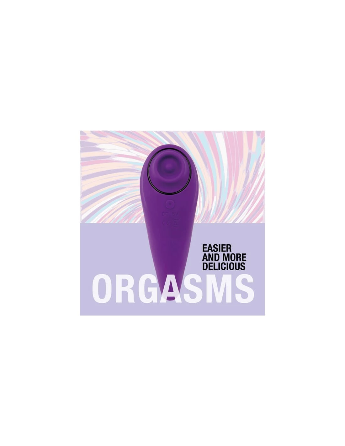 Feelztoys Femmegasm Tapping & Tickling Vibrator Purple - Afbeelding 4