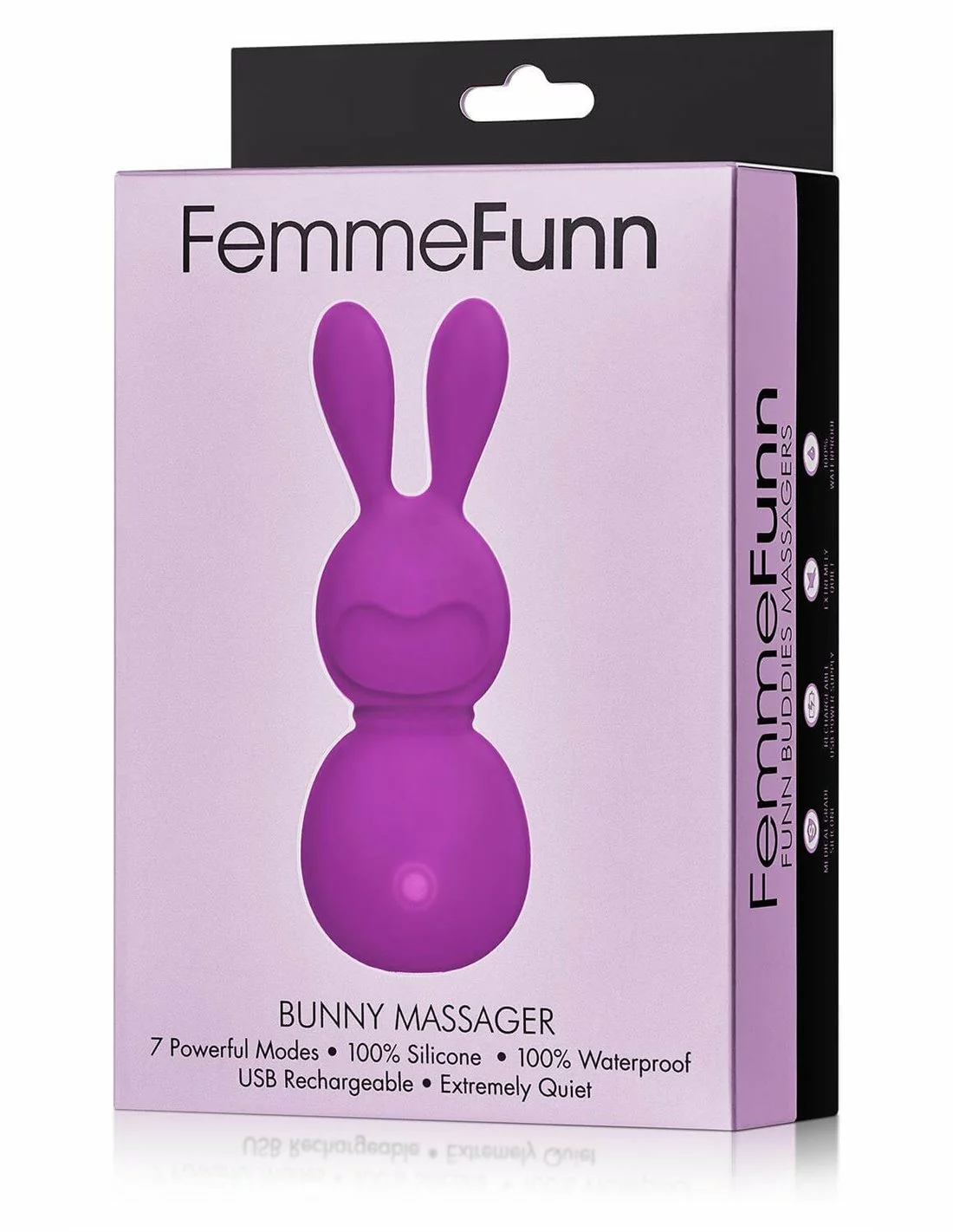 FemmeFunn FemmeFun Bunny Massager Purple - Afbeelding 8