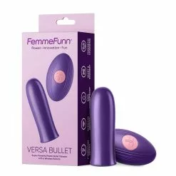 FemmeFunn Versa Bullet With Remote Dark Purple