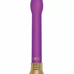Global Novelties Nixie Jewel Satin Bulb Vibe Amethyst
