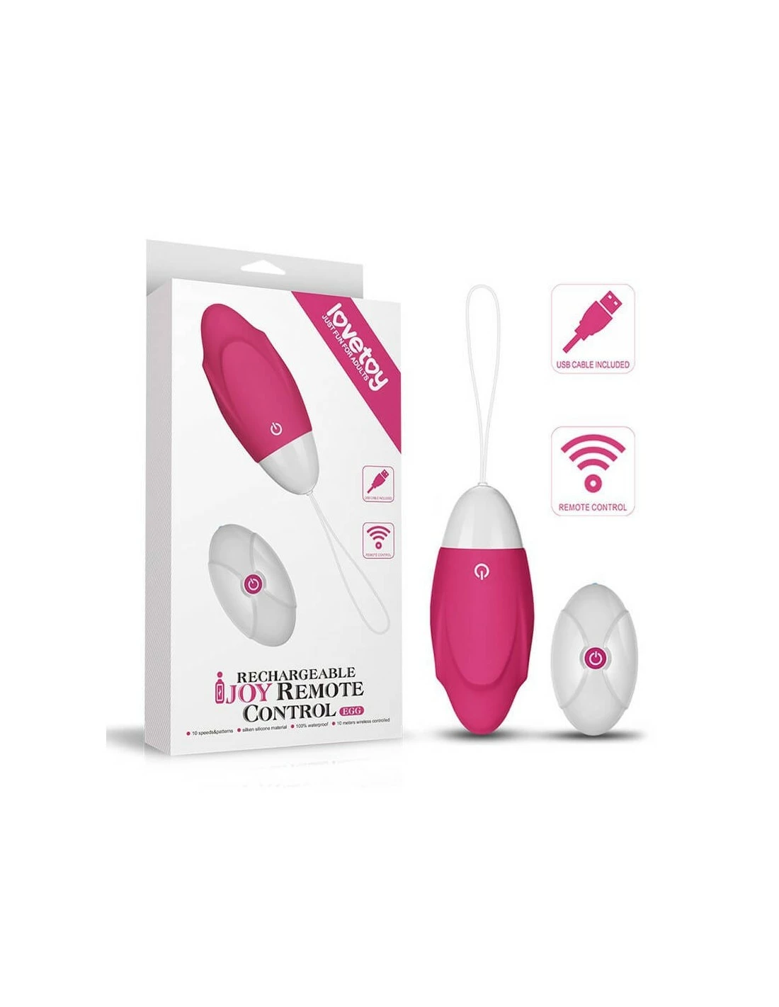 Lovetoy Ijoy 2 Egg Vibrator With Remote Control