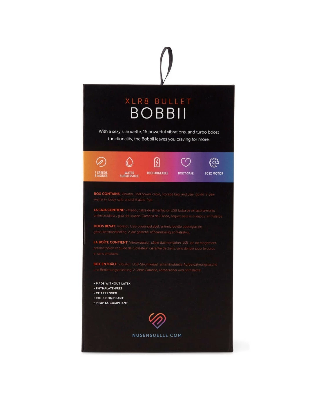 Nu Sensuelle Bobbii XLR8 Bullet Aqua - Afbeelding 5