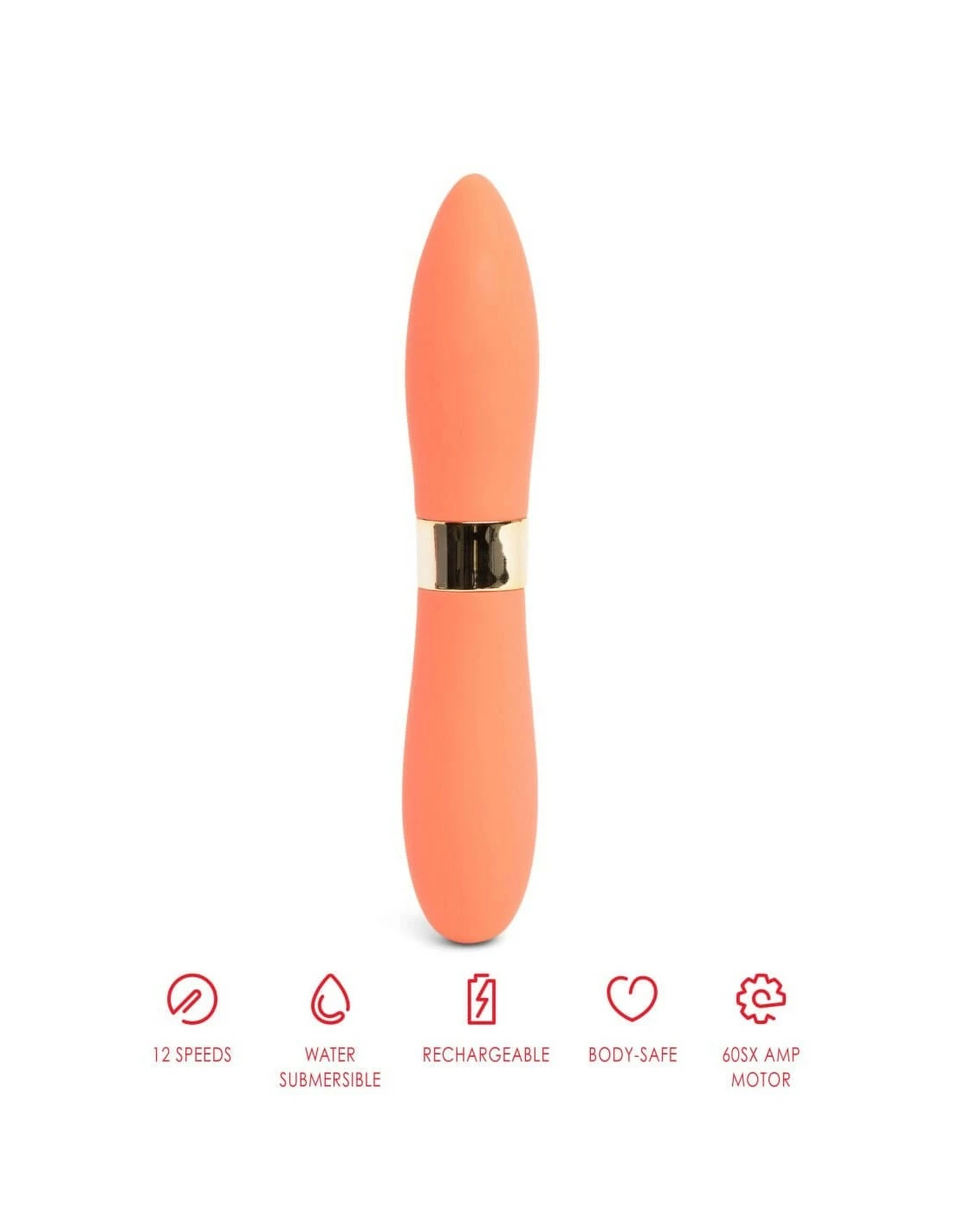 Nu Sensuelle Bullets Deux Double Ended Orange - Afbeelding 4
