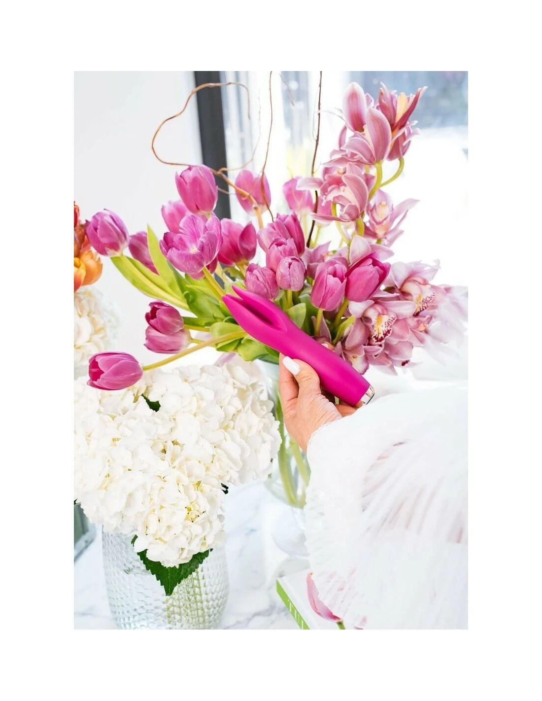 Nu Sensuelle Tulip Multi-play Vibe Fuchsia - Afbeelding 4