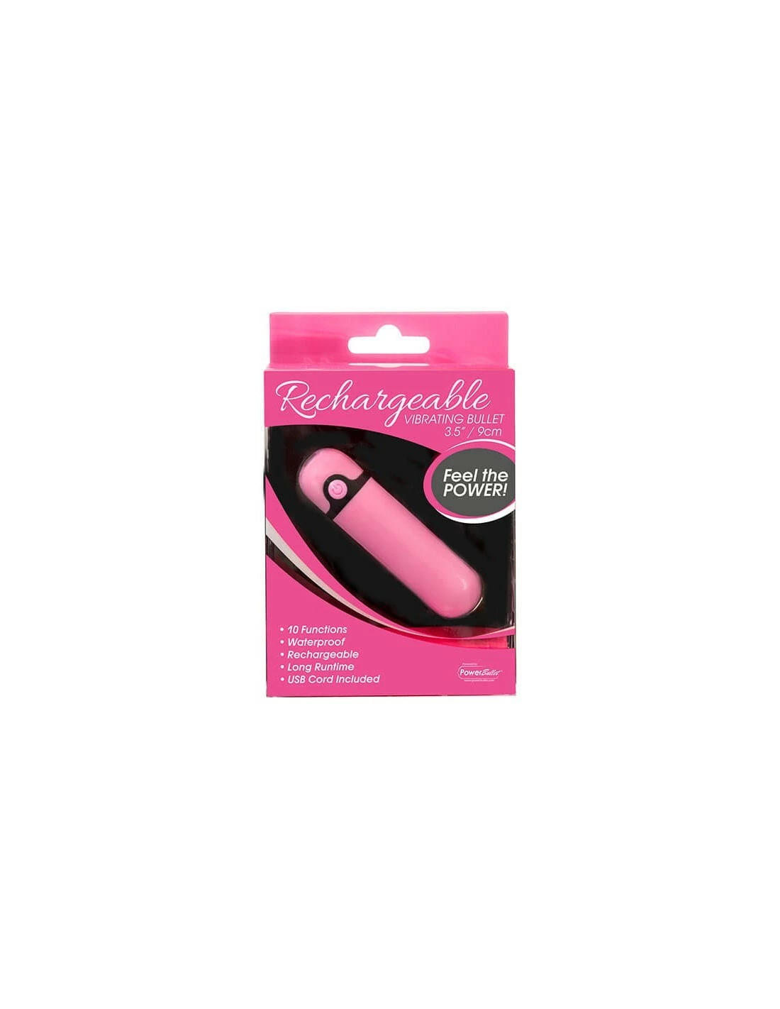 Powerbullet Oplaadbare Vibrerende Bullet 10 Standen Roze - Afbeelding 6