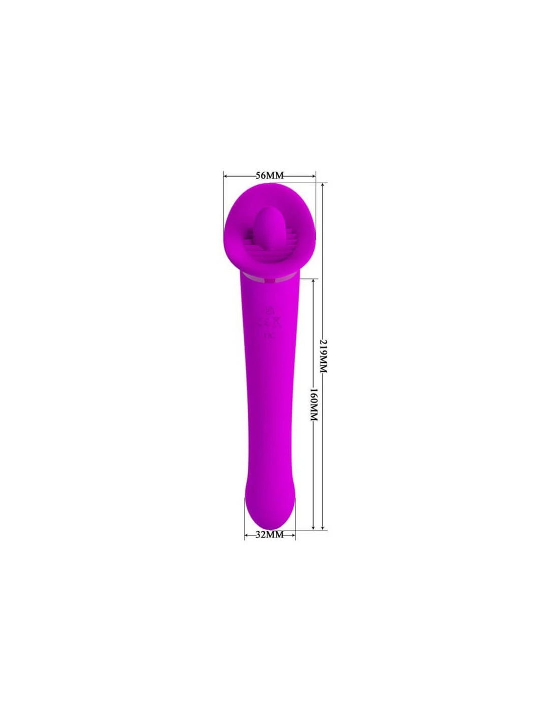 Pretty Love Toys Pretty Love Faust Orale Seks Stimulator Roze - Afbeelding 2