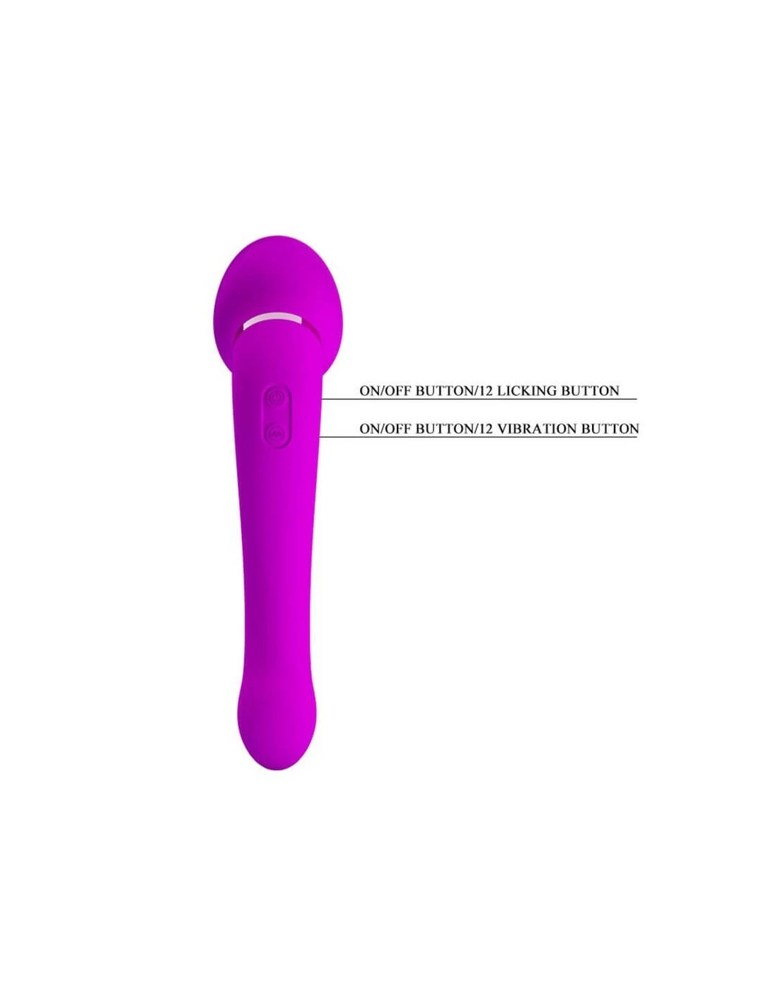 Pretty Love Toys Pretty Love Faust Orale Seks Stimulator Roze - Afbeelding 4
