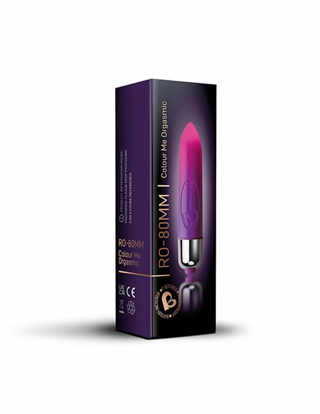 Rocks Off Rocks-off RO80mm 7 Speed Colour Changing - Afbeelding 3