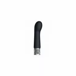 Shots Toys Royal Gems Bijou Rechargeable Silicone Bullet Black