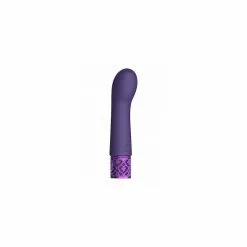 Shots Toys Royal Gems Bijou Rechargeable Silicone Bullet Purple