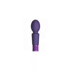 Shots Toys Royal Gems Brilliant Rechargeable Silicone Bullet Purple