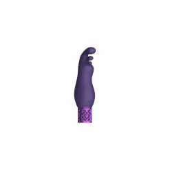 Shots Toys Royal Gems Exquisite Rechargeable Silicone Bullet Purple