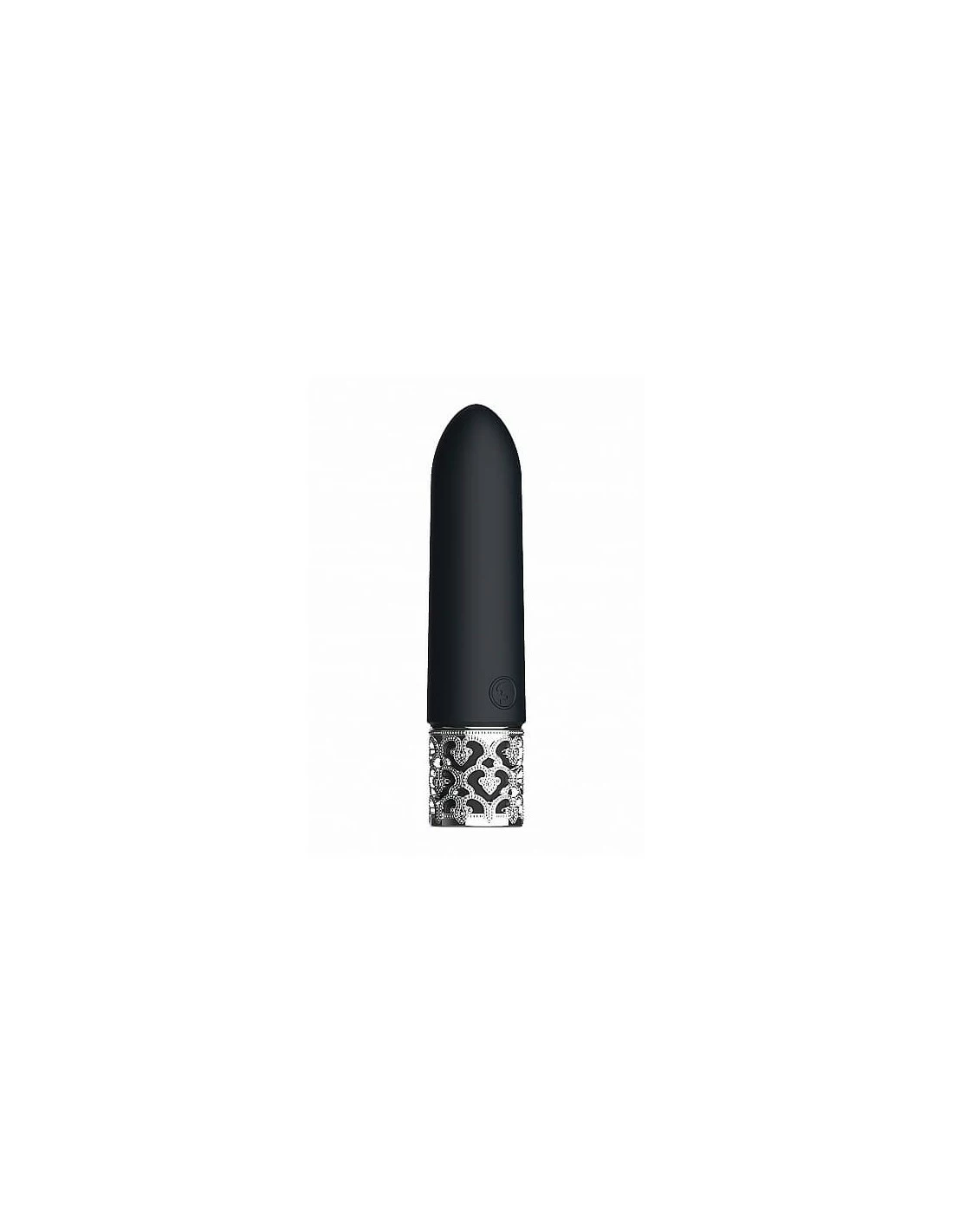 Shots Toys Royal Gems Imperial Rechargeable Silicone Bullet Black