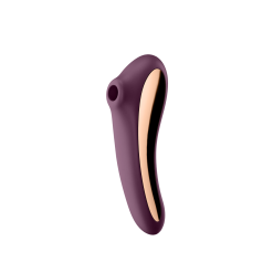 Satisfyer Dual Kiss Luchtdruk En G-spot Vibrator Paars