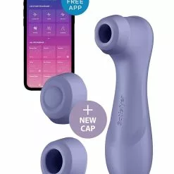 Satisfyer Pro 2 Generation 3 Air Pulse Vibrator App Control Lilac