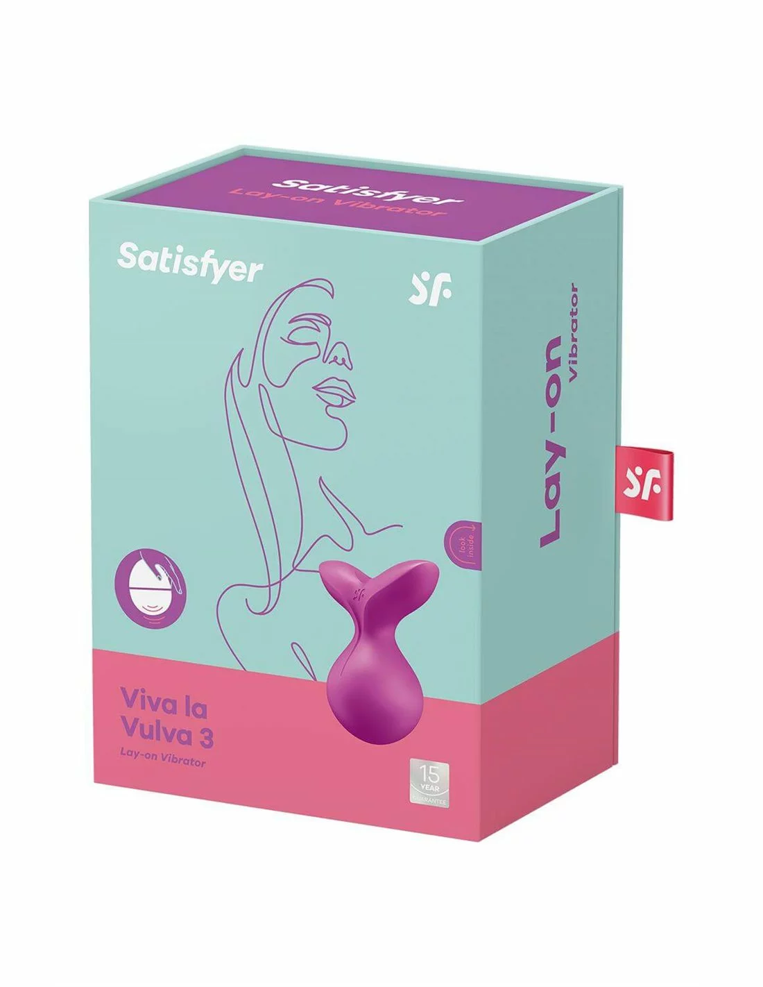 Satisfyer Viva La Vulva 3 Violet - Afbeelding 7