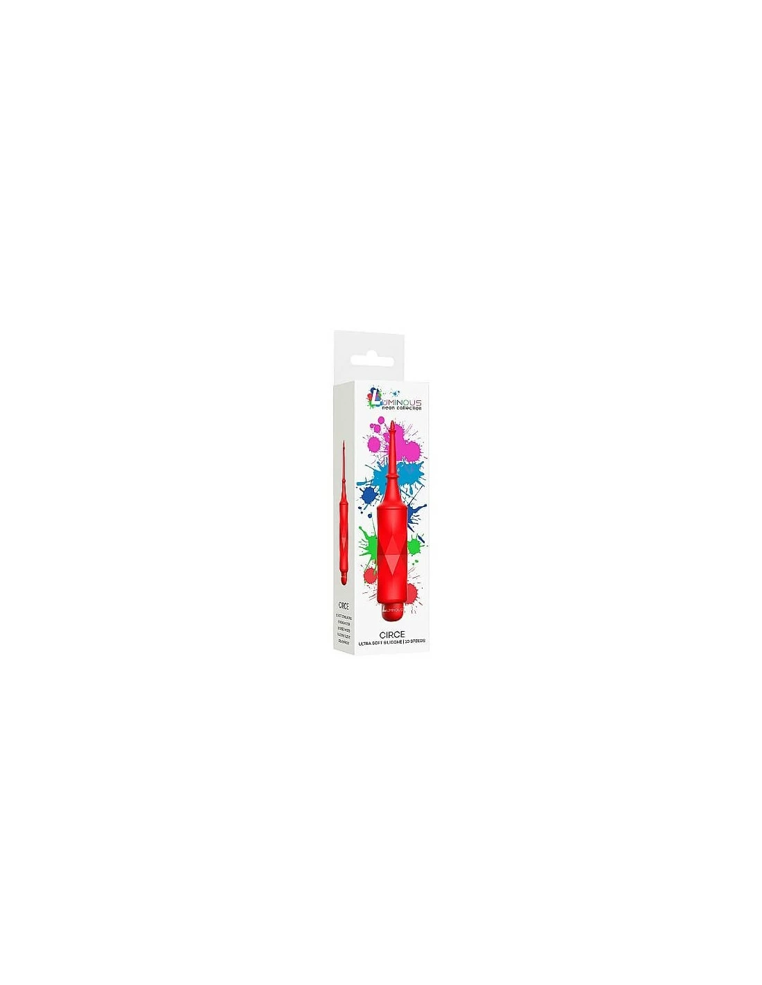 Shots Toys Shotstoys Circe ABS Bullet With Sleeve 10 Speeds Red - Afbeelding 6