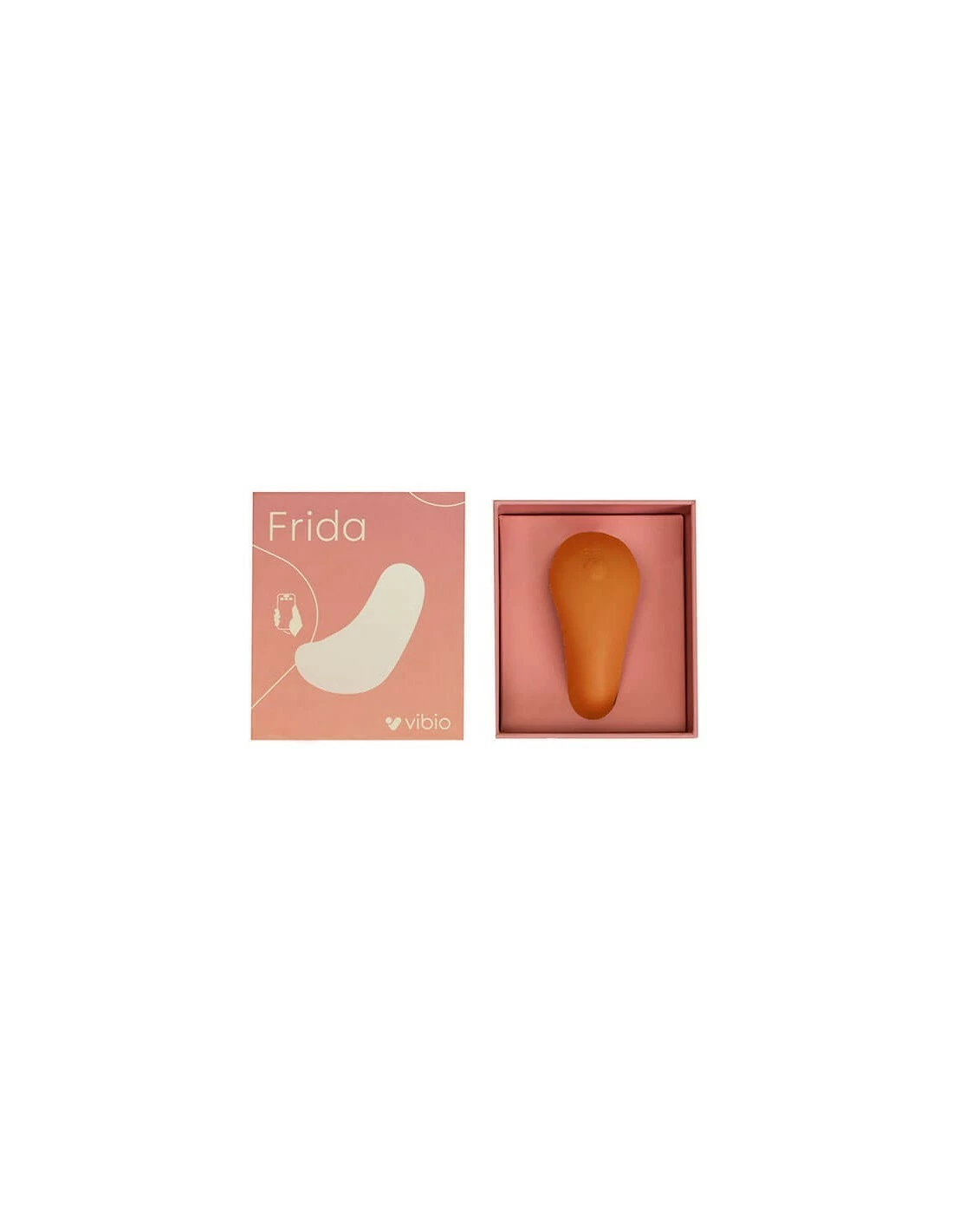 Vibio Frida Lay-on Vibrator Peach - Afbeelding 5
