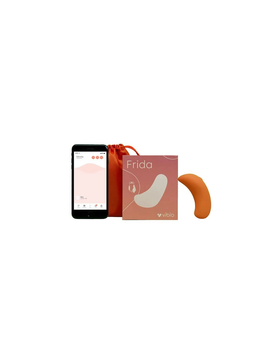 Vibio Frida Lay-on Vibrator Peach